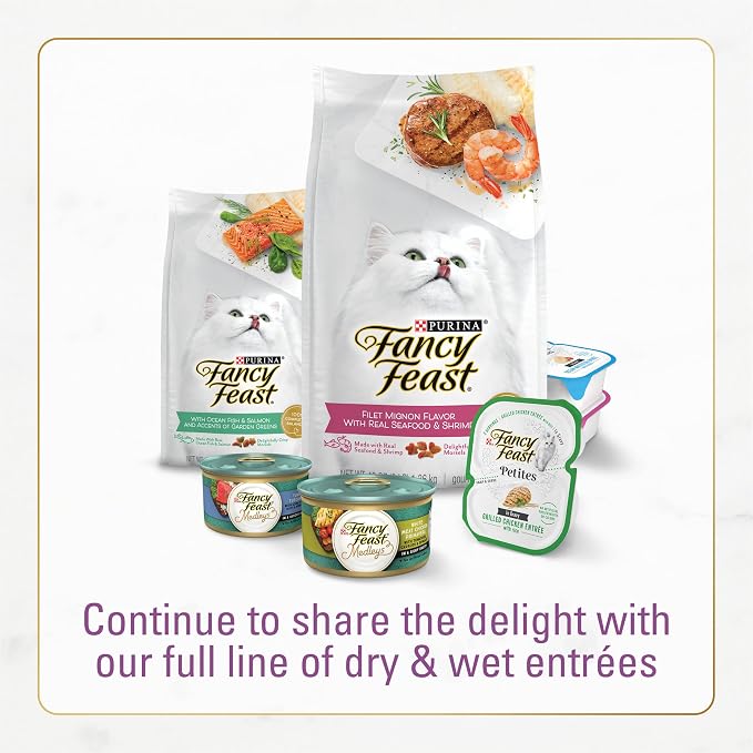Purina Fancy Feast Dry Cat Food with Savory Farm-Raised Chicken and Turkey - 3 lb. Bag