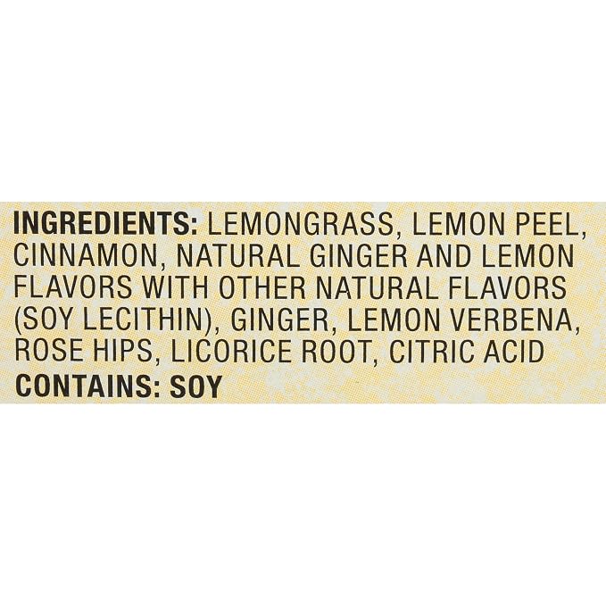 Bigelow Lemon Ginger Herbal Tea Keurig K-Cups, 22 Count Box (Pack of 1), No Caffeine 22 K-Cup Pods Total