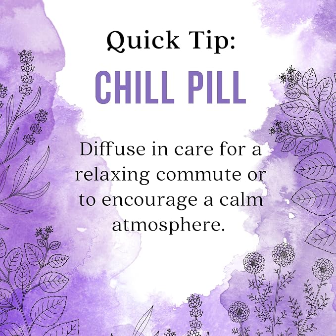 Aura Cacia Chill Pill Essential Oil Blend, Boxed 0.25 fl. oz.