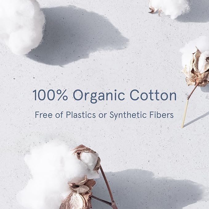 LOLA Non-Applicator 100% Organic Cotton Tampons, 32 Count Regular Non-App Tampons, Period Feminine Hygiene Products, HSA FSA Approved Products Feminine Care