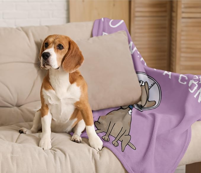 Get Well Gifts for Women/Men After Surgery, Sympathy Gift, Feel Better/Get Well Soon Gifts for Women, Surgery Recovery Gifts for Men, at Least You Dont Have to Wear A Cone Blanket 50"x60"