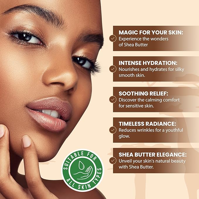 African Shea Butter Raw Unrefined 100% Pure Natural Organic Ivory Grade A - 4 oz - DIY Body Butters, Lotion, Cream, lip Balm & Soap Making Supplies, Eczema & Psoriasis Aid, Stretch Mark Product