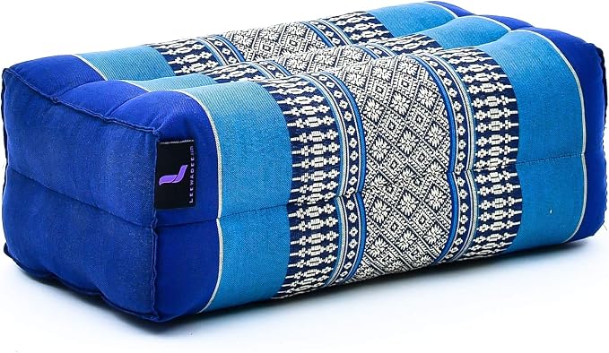 Leewadee Yoga Block – Floor Cushion for Yoga Practice, Meditation Seat Cushion for Workouts Filled with Kapok