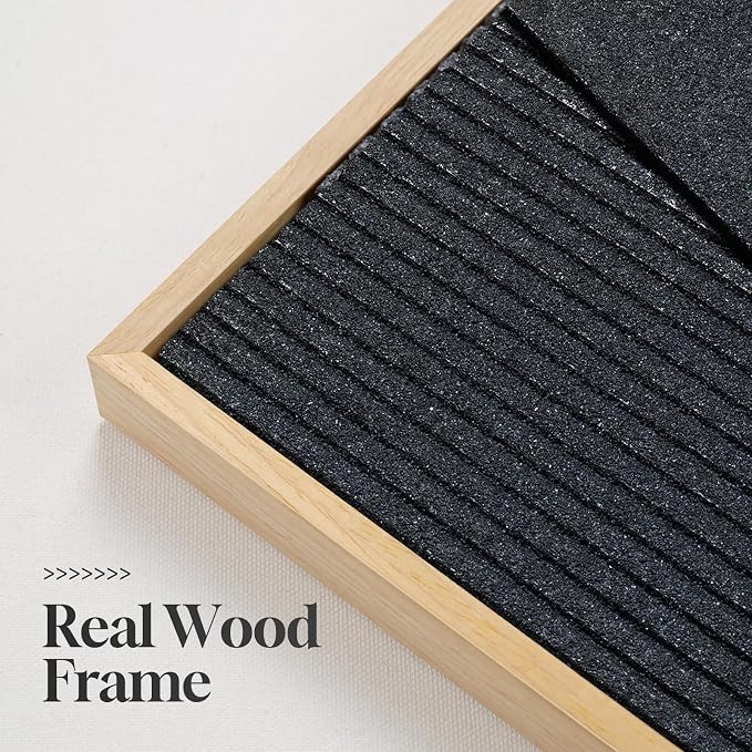 Large 3D Textured Framed Neutral Abstract Wall Art for Living Room, 3 Piece | Solid wood frames, sculptural curved detail, black white brown tones, big size 24x36 in, modern wall decor for bedroom office