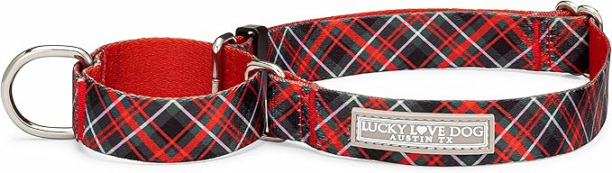 Lucky Love Dog Martingale Collar for Large Dogs No Slip – Heywood, Large