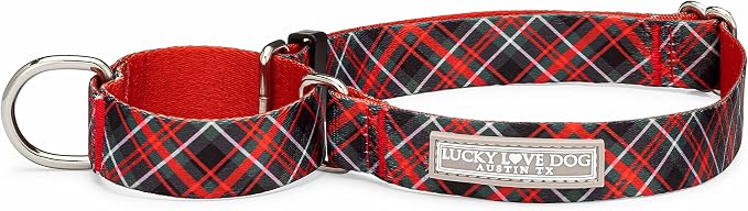 Lucky Love Dog Martingale Collar for Medium Dogs No Slip – Heywood, Medium