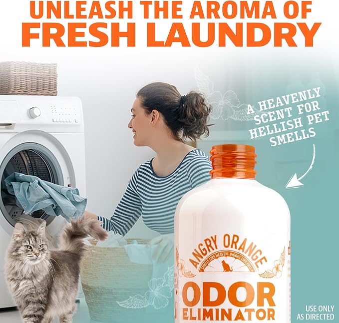 Fresh Scent Pet Odor Eliminator Spray by Angry Orange