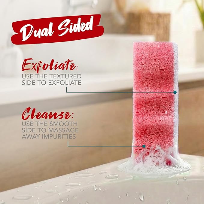 Spongeables Body Wash in a 20+ Wash Sponge, Pomegranate Punch, 1 Count