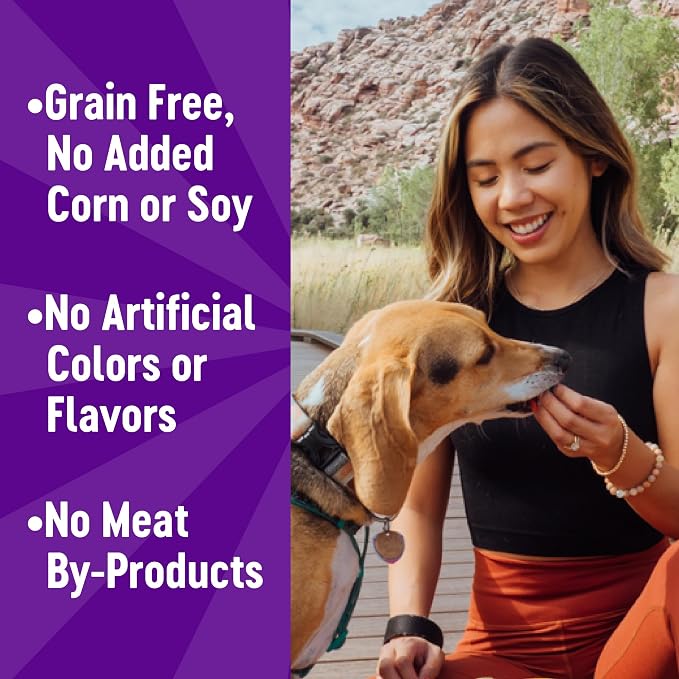 Wellness Crunchy Puppy Bites Dog Training Treats, Natural, Grain Free, Chicken and Carrot Recipe, 6 oz Bag (Pack of 2)