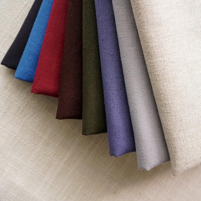 Jeanerlor Cotton Linen Soft Soild Decorative Square Throw Pillow Covers Natural Set Cushion Case for Children Kid Baby 24 x 24 Inch 60 x 60cm, Dark Grey