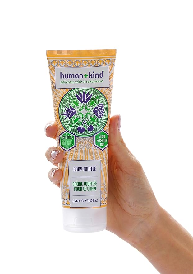 Human+Kind Body Souffle Cream - Tube Unisex 6.76 oz - Pack of 2