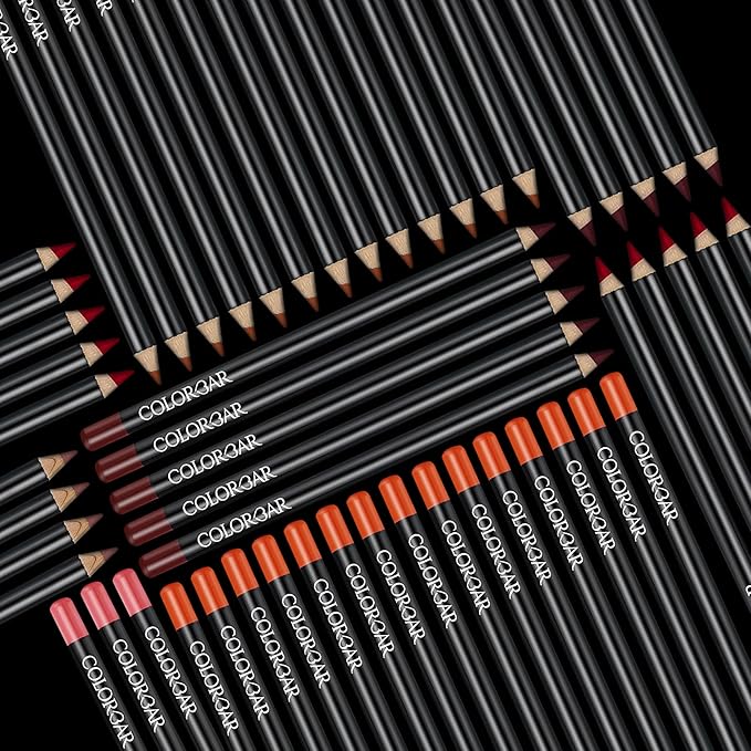Colorbar Definer Lip Liner - Easy-Glide Contouring Lip Liner Pencil - Matte Finish with Intense Color Payoff - Waterproof - 017 Pure Vino - 0.05 oz