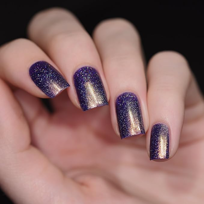 ILNP Art District - Regal Purple Holographic Nail Polish