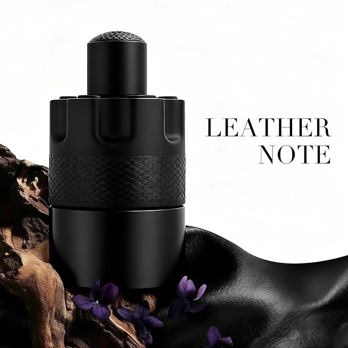 AFLUXE AZURA NOIR-INTENSE Long-Lasting Cologne for Men | Fresh Citrus & Woody Scent | Eau de Toilette 100ml Spray | Day to Night Fragrance