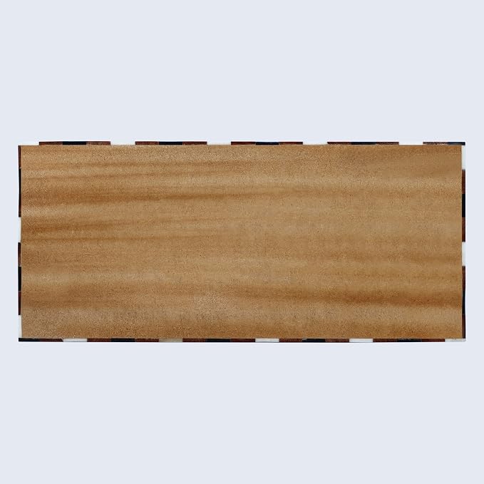 Handicrafts Home Decorative Storage Box with Lid Wooden Coffee Table Storage Box Decor Box for Living Room Styling – Natural Wood Resin Inlay Marquet Cosmo Collection- 10x4.5x2.5