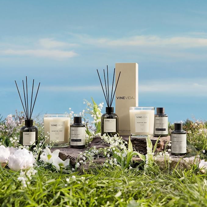 VINEVIDA Hotel Diffuser Oil Collection [Set of 8] - Scented Oil | Aromatherapy Diffuser Oils | Made in USA
