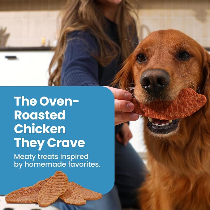 Blue Buffalo Nudges Jerky Cuts Chicken Dog Treats, 36 oz | Real Chicken First, Oven-Dried, Easy to Tear, No Chicken By-Product, Corn, Wheat, or Soy