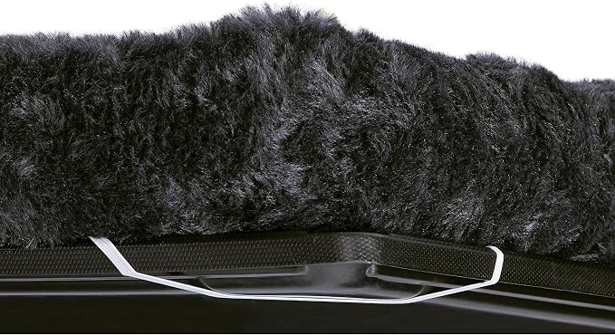 MidWest Homes for Pets QuietTime Dog Bed - Gray Faux Fur Bolster, Ultra-Soft and Machine Washable, Fits 24-Inch Crates and Carriers, for Small Breed Dogs