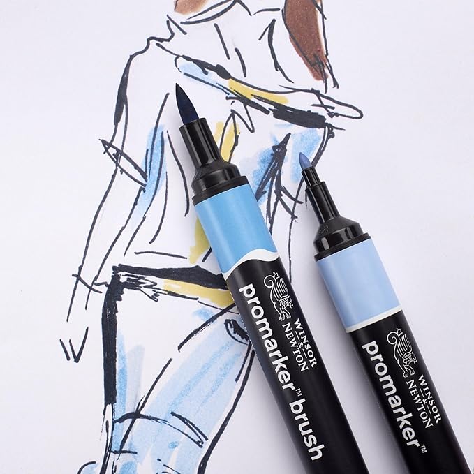 Winsor & Newton ProMarker Watercolor Marker, Phthalo Green (Yellow Shade)