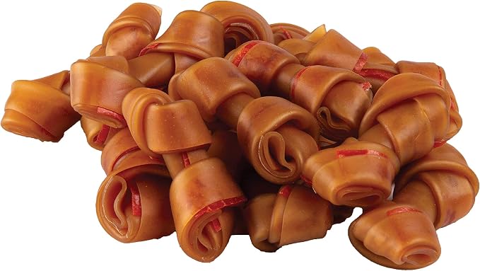 SmartBones Mini Bones Rawhide-Free Dog Treat, Real Peanut Butter, 32 Count | With With Real Chicken & Peanut Butter, Easy To Digest Chew With Vitamins & Minerals, Supports Dental Health, For Small Dogs