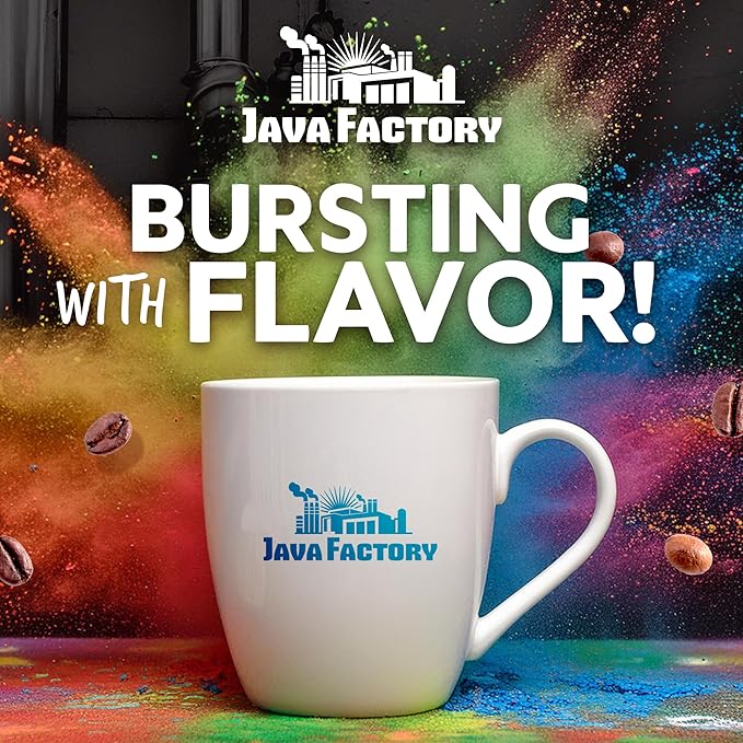 Java Factory Coffee Pods Vanilla Flavored Coffee Compatible with K Cup Brewers Including 2.0, Vanilla Dream, 80 Count