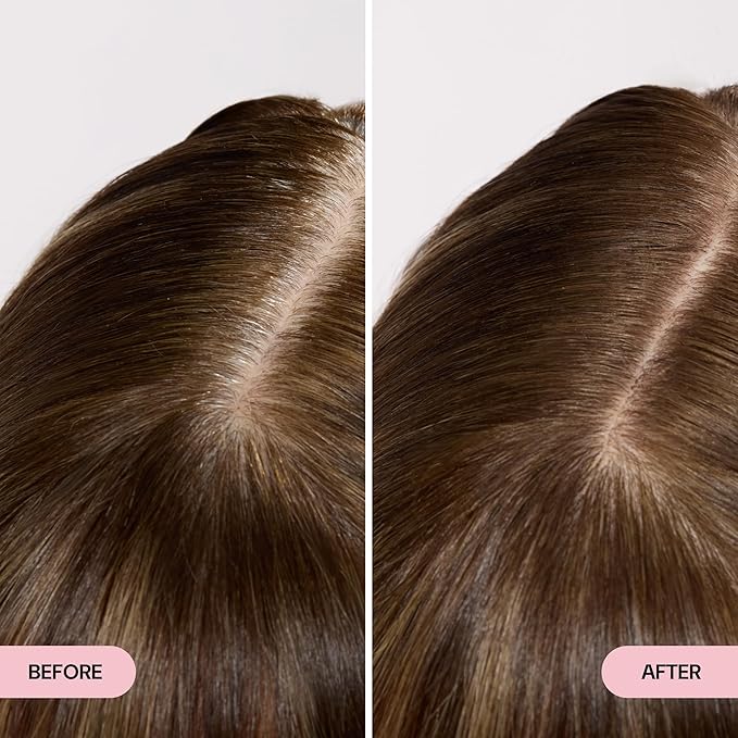 L'ANGE HAIR RootMatch Instant Root Cover Up Powder | Conceals Grays & Sparse Spots | Extends Highlights | Transfer- & Water-Resistant | For All Hair Types (Brown)