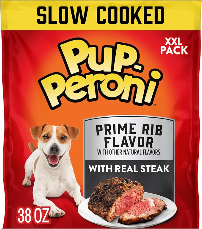 Pup-Peroni Prime Rib Flavor Dog Treats, 38 Oz. Bag