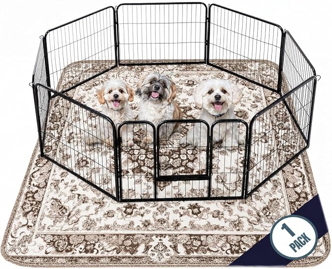 PUPIBOO Washable Pee Pads for Dogs & Cats - Super Absorbent Reusable Puppy Training