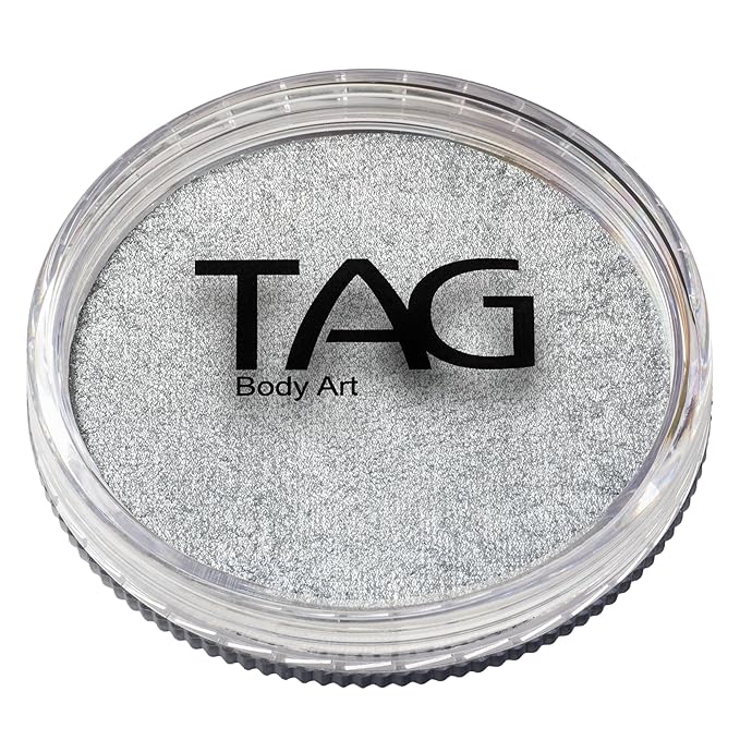 TAG Face and Body Paint - Pearl Silver 32gm