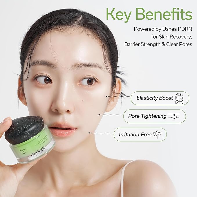 Wrapping Layer Cream - PDRN & Bakuchiol Face Cream for Elasticity, Firming & Radiance - Korean Skincare for Sensitive Skin, 1.69 fl oz
