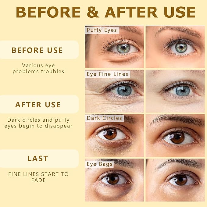 MAVENI 24K Gold Eye Mask-Under Eye Patches for Dark Circles-60 Pcs for Puffy Eyes,Anti-Aging,Bags & Wrinkles,Boost Lift & Firm the Look of the Eye Area,Hydrating, Anti-Wrinkle & Cooling