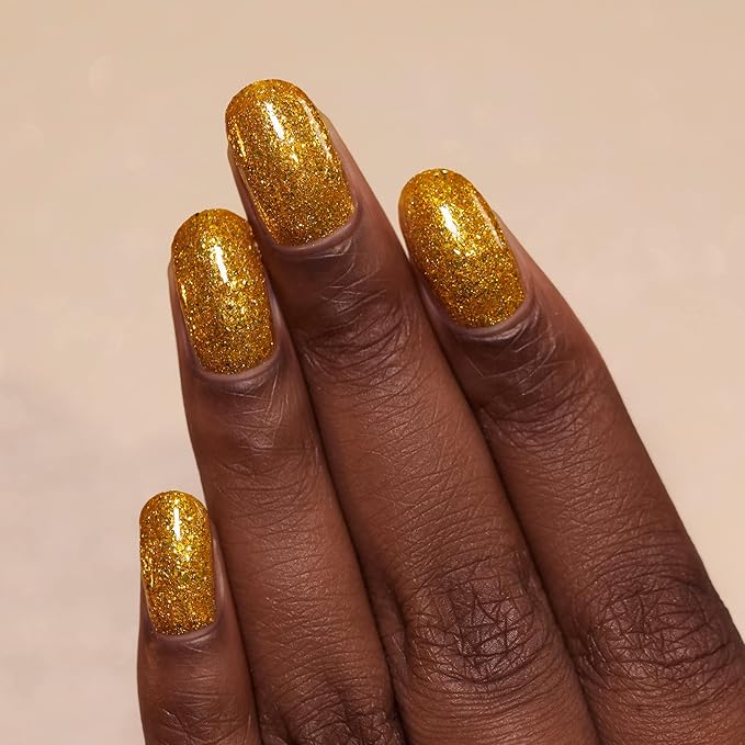 ILNP Good As Gold - Saturated Gold Holographic Ultra Metallic Nail Polish