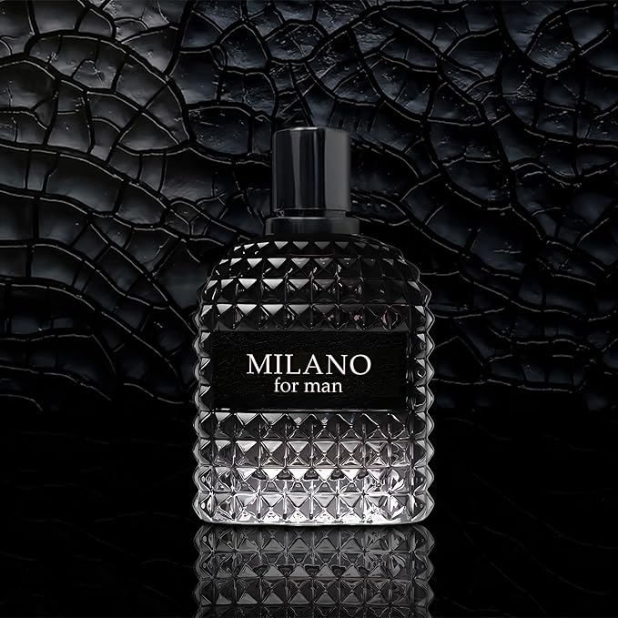 AFLUXE 4-Piece Cologne for Men Includes Choco Musk/SE/Donatello Uomo/Milano Scent of Woody, Spicy, Citrus & Aromatic eau de parfum Men Gift Set Each 100Ml for Daily Use