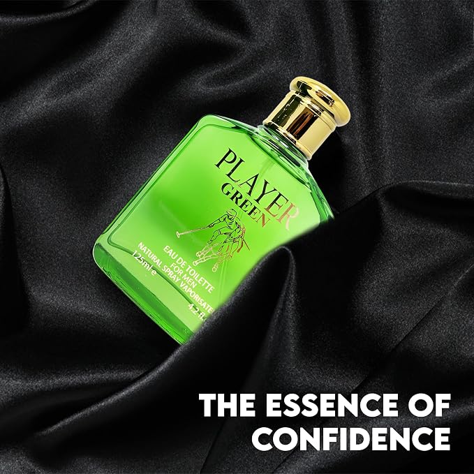 A CENTER Men's Cologne Gift Set 4 Pack(Obscure&Guilt Black&Player Green&Armada) - 3.4 Fl Oz Each | Vanilla Leather,Tobacco& Amber Floral Fragrance | Luxury Eau de Toilette