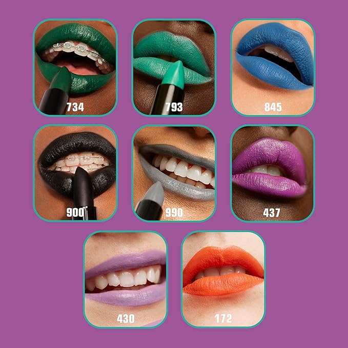 3INA The Lipstick - Moisturizing Lipstick for Women - Semi-Matte Satin Finish with 5-Hour Long Wear - Highly Pigmented and Comfortable - 845-0.16 oz