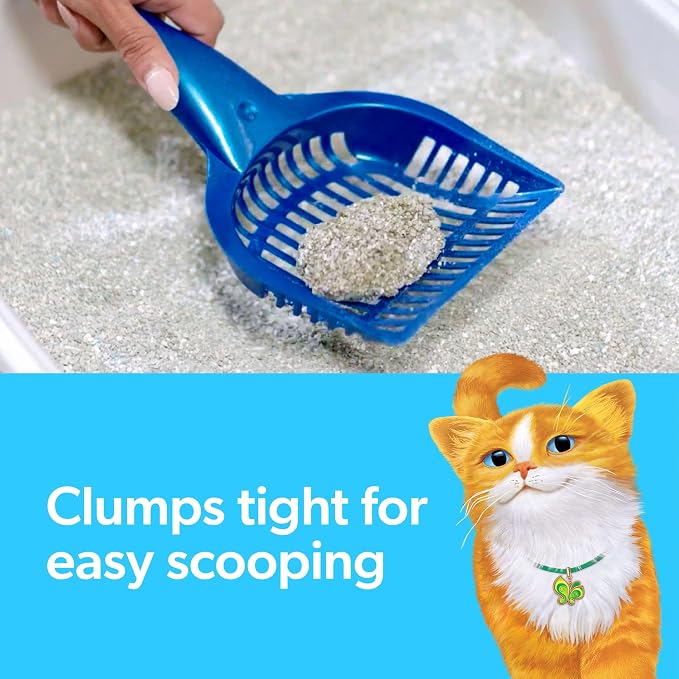 Fresh Step Odor Shield Multi Cat Clumping Cat Litter with Febreze Freshness in Gain Scent, Low Dust, Odor Control with Ammonia Block Tech, Compatible in Automatic Litter Boxes, 14 lb. (Pack of 2)