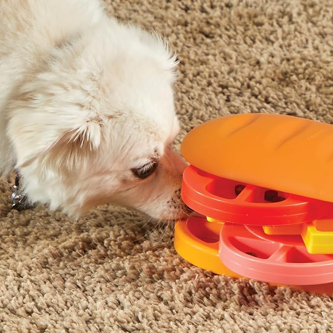 Learning Resources Brightkins Pupstrami Surprise! Treat Puzzle - Interactive Dog Toys, Dog Toys for Large Dogs, Puppy Treat Toy, Cat Puzzle Feeder, Mental Stimulation for Dogs, Enrichment Feeder