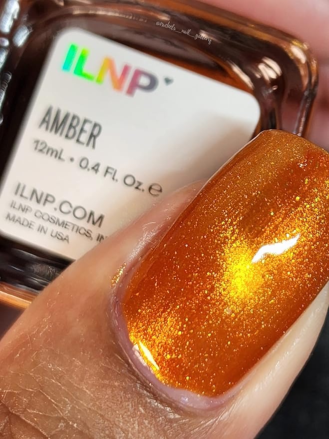 ILNP Amber - Warm Amber Magnetic Nail Polish