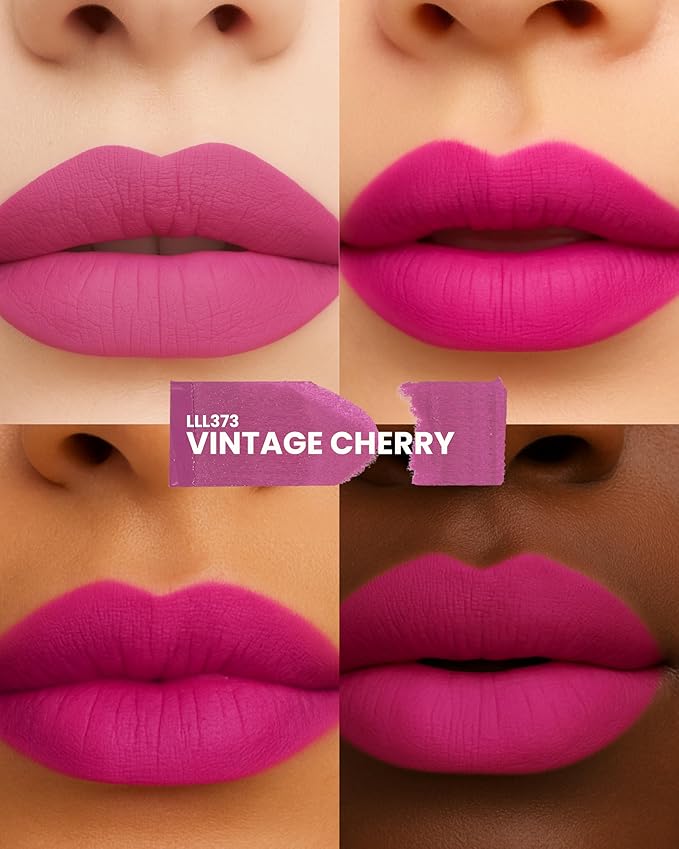 SIIA Cosmetics Change Agent Liquid Lipstick in Vintage Cherry