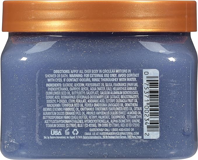 Tree Hut Violet Victory Shea Sugar Scrub, Exfoliating, Hydrating & Moisturizing Body Scrub with Shea Butter & Natural Oils, Smooth & Soften Skin, Polishing Exfoliant for Radiant Skin, 18 oz