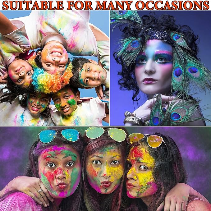 15 Colors Bruise Wheel for Special Effects,Halloween Face Body Paint SFX Makeup,Light Green Witch Zombie Gamora Face Body Paint Oil Based Cosplay Theatrical Halloween Makeup Kit A