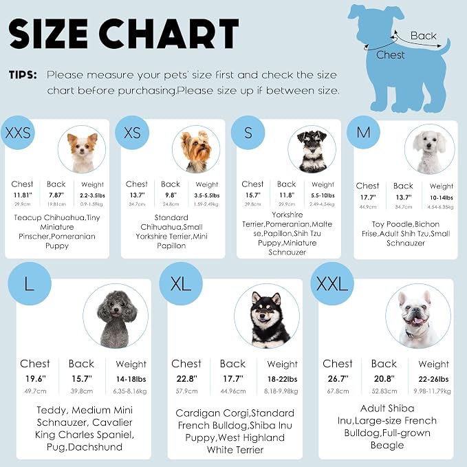 3 Pack Dog Sweaters for Small Dogs Girl Boy Winter Fleece Clothes Warm Soft Dog Sweatshirt Outfit for Dogs Cats Pet Apparel