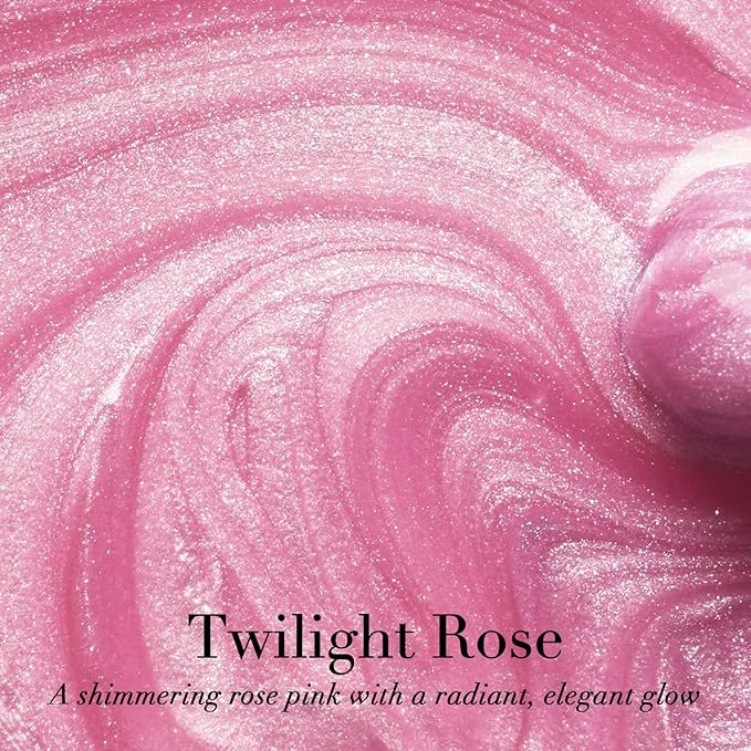 AZUREBEAUTY Shimmery Rose Pink Nail Polish – Quick Dry, Long-Lasting, Natural Shine Glossy Finish for DIY Manicure & Nail Art, Salon Quality, 10ml for Women