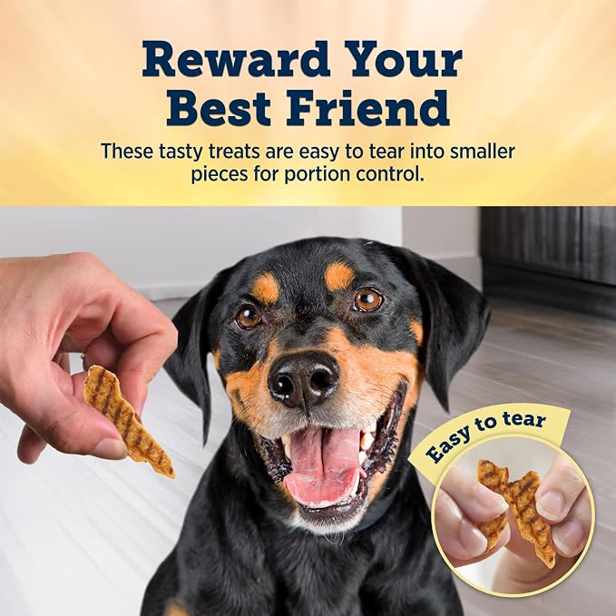Blue Buffalo True Chews Premium Grillers Chicken Dog Treats, 12 oz | Real Chicken First, Tender & Tasty, Made in the USA, No Artificial Preservatives