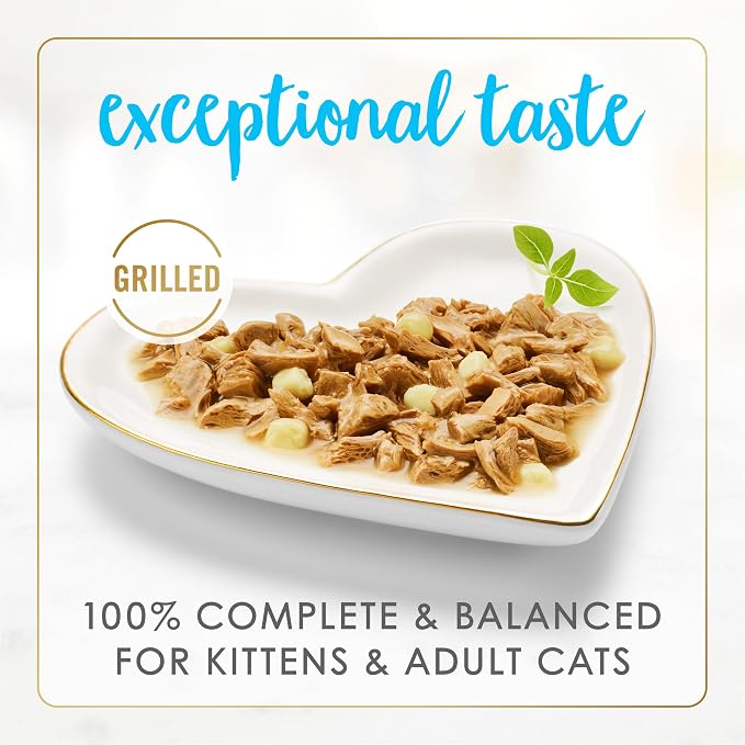 Purina Fancy Feast Delights With Cheddar Grilled Tuna and Cheddar Cheese Feast in Wet Cat Food Gravy Cat Food - (Pack of 24) 3 oz. Cans