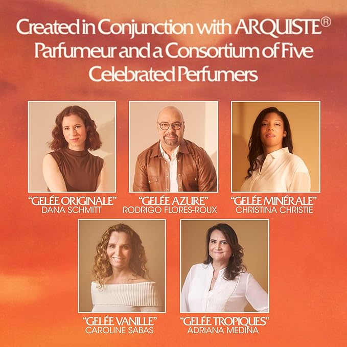 VACATION Orange Gelée 100th Anniversary Fragrance Collection — Limited-Edition Five-Piece Eau de Toilette Set | Developed with ARQUISTE Parfumeur | Five Unique Scent Profiles