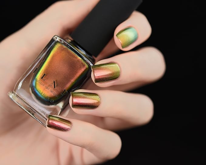 ILNP Nostalgia - Copper, Gold, Red, Bronze, Green Ultra Chrome Color Shifting Nail Polish
