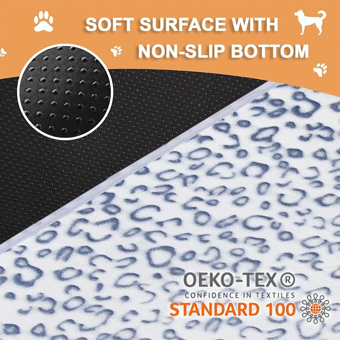 Reusable Puppy Pads, Washable Pee Pads, Leakproof 16"x 30" 2 Pack | High Absorbency Dog Training Pads, Wee Wee Pads With Waterproof Non-Slip Base For Indoor Potty, Crates, Playpen & Senior Dogs