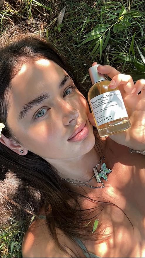 Twist Drunk in Luxe No. 120 - Inspired by Kilian's Angel Share, Long-Lasting Perfume for Women and Men, Paraben-Free, Vegan, Clean Ingredients, Unisex Fragrance – Spray 100 ml | 3.4 fl. oz.