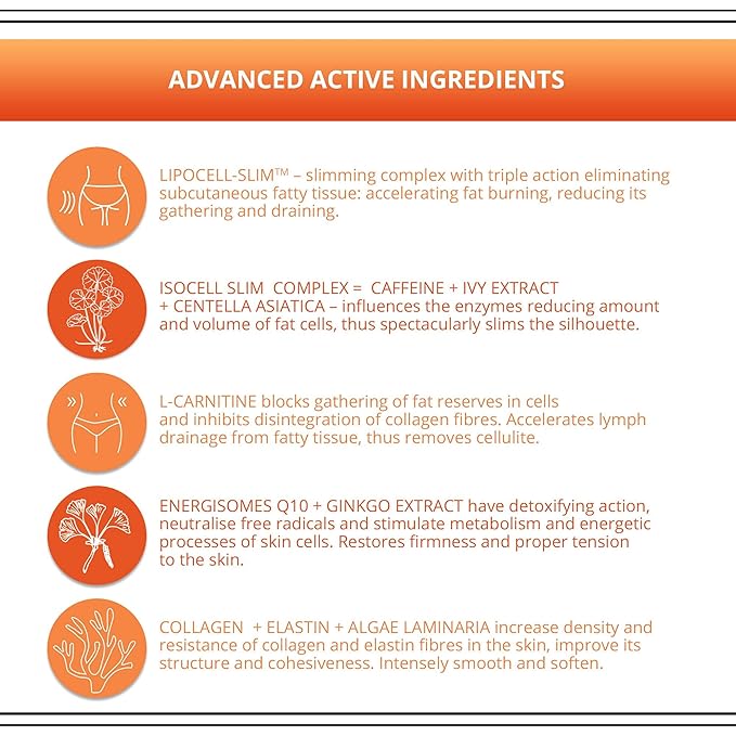 Eveline Slim Extreme 4D Liposuction Body Serum, 8.80 Fluid Ounce